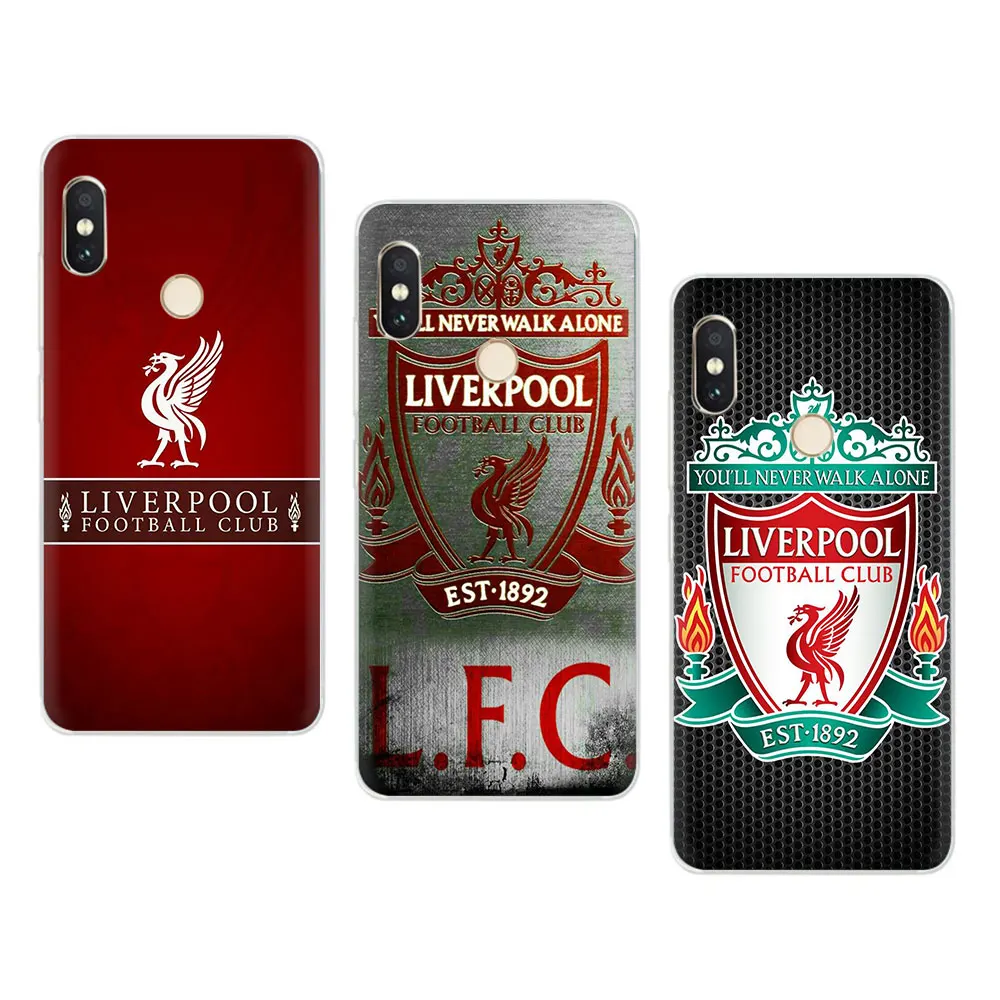 EWAU Твердый чехол для телефона Liverpool Club чехол для Xiaomi mi 5 6 mi A1 A2 8 9 SE mi x 2S Max3
