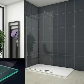 

Shower screens Panel fixed screen laminated glass film Security explosion-proof 8mm-bar 140cm
