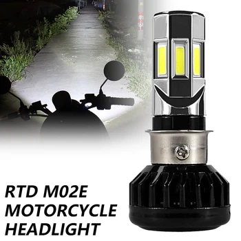 

Motorcycle Led Headlight Bulb Universal AC / DC 9-18V H4 Beam 35w 3500lm 6000k White Auto Headlamp Fog Light Bulbs