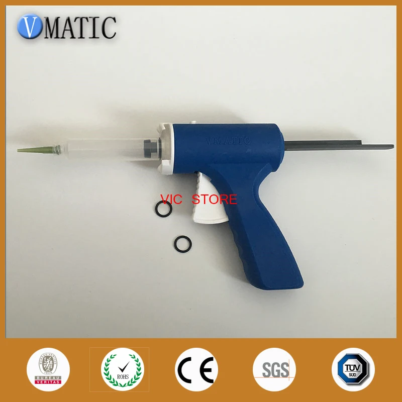 Качество 10cc/ml Руководство УФ клей шприц диспенсер Дозирующий шприц пистолет