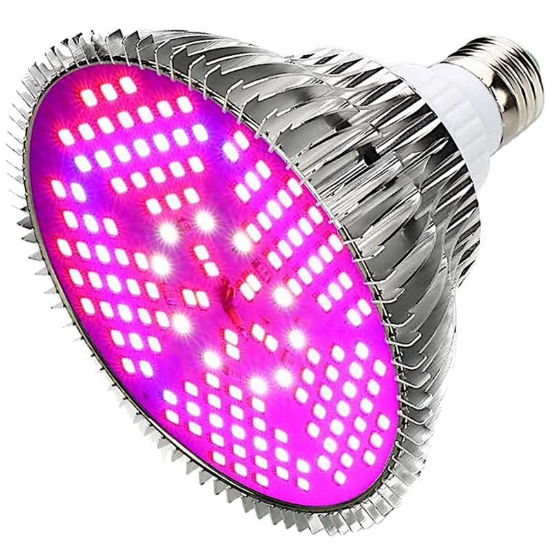 

100W Led Vegetative Lamp - Full Spectrum Lamp for Indoor Plants, Gardens, Flowers, Vegetables, Greenhouses and Hydroponics | E27