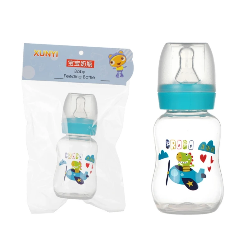 240 мл Детские Силиконовые бутылочки для кормления молока с ручкой, Подарочная детская бутылка для питьевой воды, детская чашка - Цвет: GS120ML