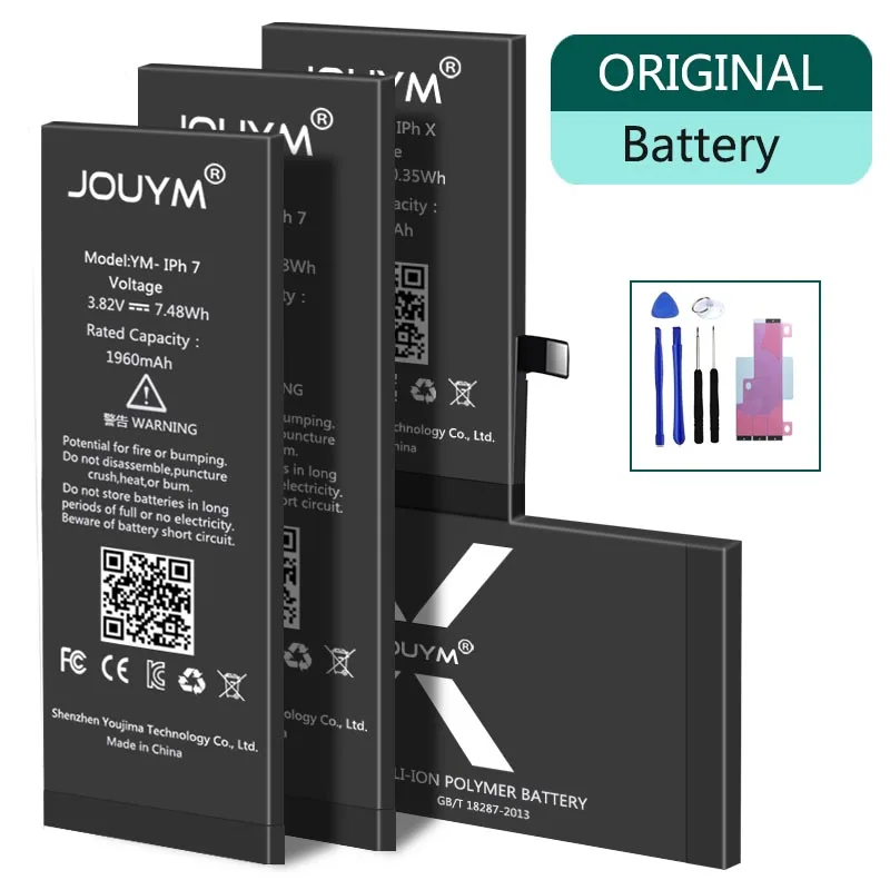 Phone-Battery Replacement Original 7plus for 6 6S 5S 5/Se/7/.. Bateria