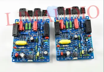 

2PCS 2 channels QUAD405 100W+100w Audio Power Amplifier Board DIY KIT Assembled board