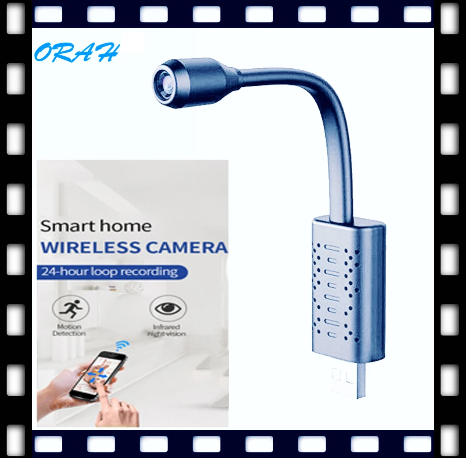Эндоскопы камера видеонаблюдения с Wi Fi USB мини IP HD P2P CCTV облачное хранилище