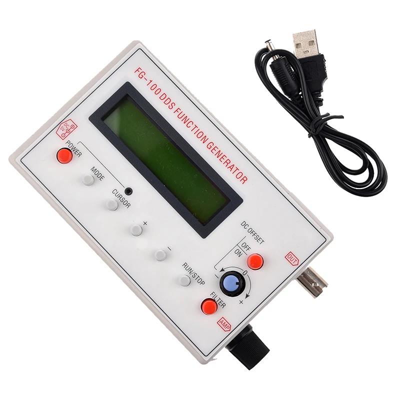 GTBL 1 Гц-500 кГц DDS функция генератор сигналов Модуль синус+ треугольная+ квадратная волна+ чехол