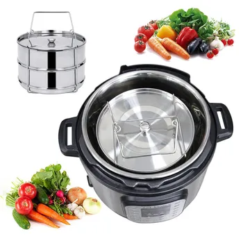 

2 Layers Stainless Steel Flan Mold with Lid and Easy Lift Handle Cookware Home Kitchen Gadgets Accessories for Cake Pan New