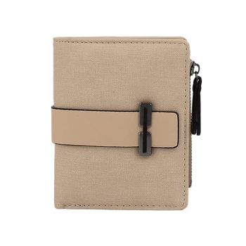 

AUAU-Women's Fashion Short Paragraph Purse Retro Fashion Personality Multifunction Coin Pocket