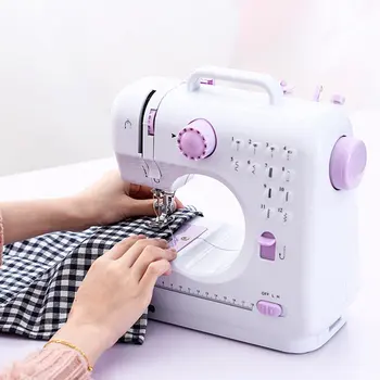 

Practical Electric Sweing Tailor Small Household Electric Mini Multifunction Portable Sewing Machine Handy DIY Sewing Tools