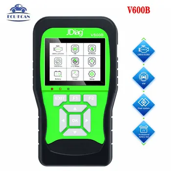 

JDiag V600B VAG SCANNER Full system Diagnosis + 12V Professional Battery Tester + OBD2 Scanner 3 in 1