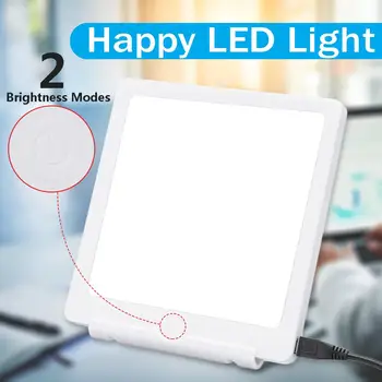 

5V SAD Therapy Lamp 2 Modes Seasonal 10000Lux Night Lights Natural Daylight Affective Disorder USB SAD Therapy Light