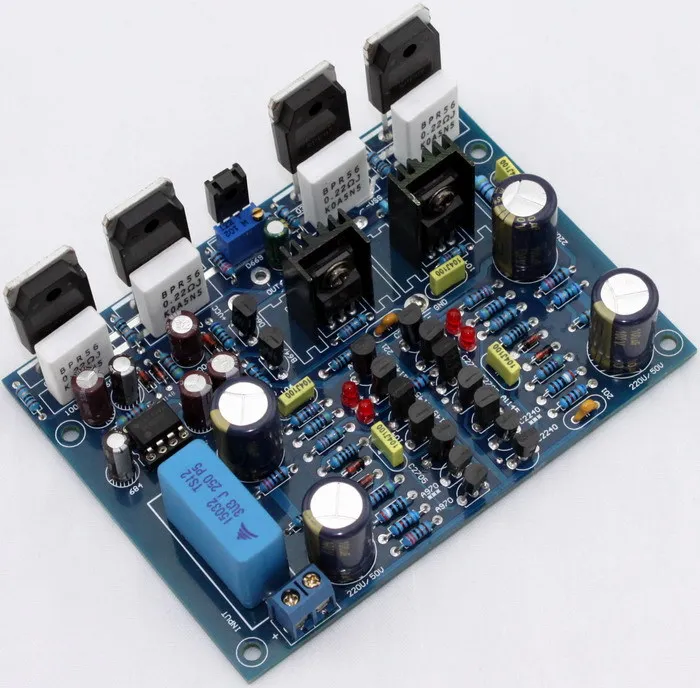 Плата усилителя DC45V 100 Вт на NJW0281 / NJW0302 и A1930 C5171 класса A Op amp TL082 | Электроника