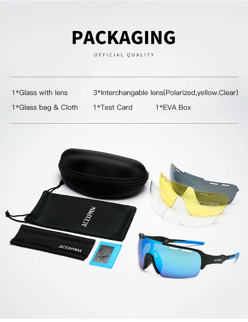 ACEXPNM TR90 Brand Cycling Goggles Bike Glasses For Cycling Sunglasses Sport Cycling Glasses Bike Peter Bicycle Cycling Eyewear