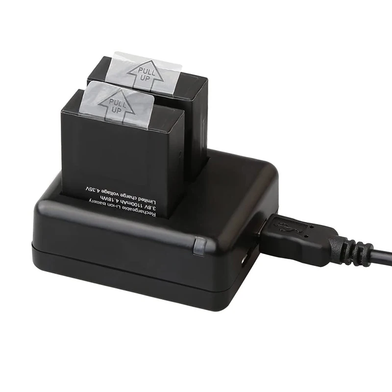 AKASOV50ProV50ProSEBattery2x1100mAhRechargeableActionCamera