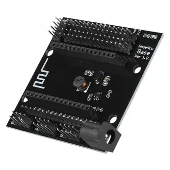 

raspberry pi raspberry pi case NodeMcu Lua WIFI Development Plate Base Black Metal ESP8266 Development Expander Board Base