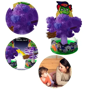 

Halloween Fun Xmas Cute Gift Paper Tree Magic Growing Tree Toy Boys Girls Novelty Gift 20ML Christmas Boys Girls Magic Toys