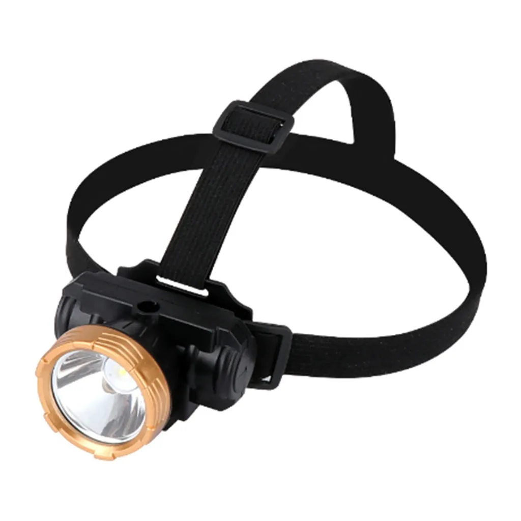 

Rechargeable strong headlights plastic Headlight rechargeable head lamp Strong light flashlight LED Waterproof Fishing lights #2