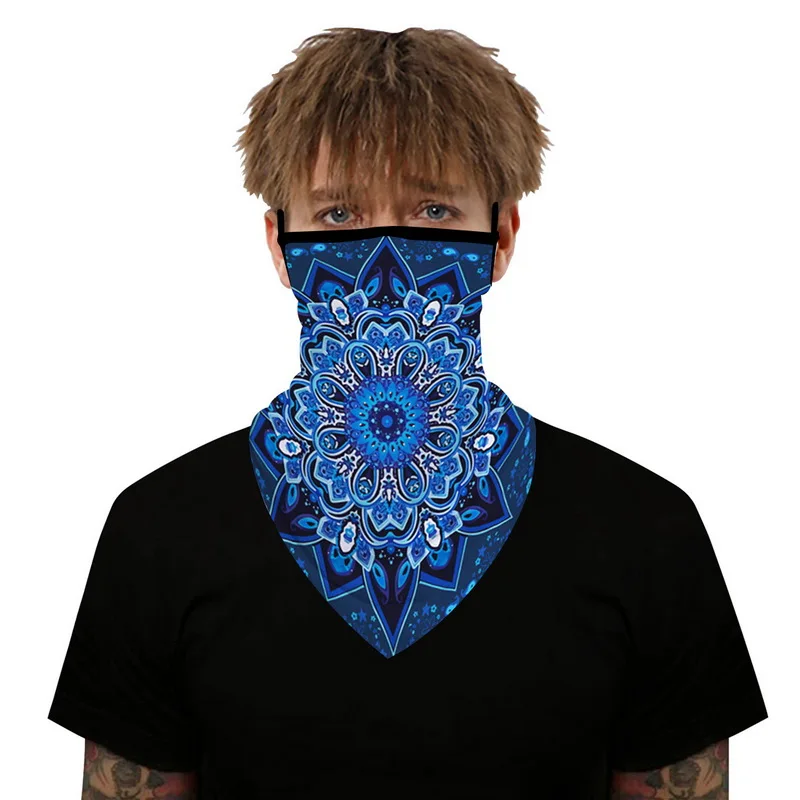 

2021 Outdoor Bandana Breathable Face Scarf Fishing Cycling Sport Soft Smooth Elastic Tube Neck Gaiter Cover Men