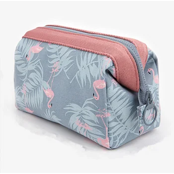 

Travel Animal Flamingo Make Up Bags Women Girl Cosmetic Bag Makeup Beauty Wash Organizer Toiletry pouch Storage Kit Bath Case