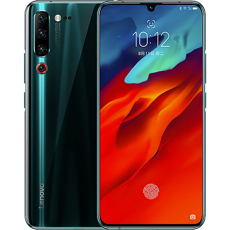 Мобильный телефон lenovo Z6 Pro, 6,39 дюймов, 6 ГБ ОЗУ, 128 Гб ПЗУ, Восьмиядерный процессор Snapdragon 855, задняя камера 48 МП, четырехъядерный смартфон