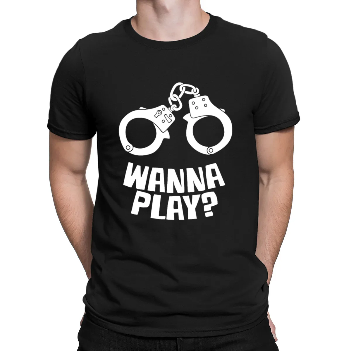 Wanna Play/футболка с манжетами на рукавах г., Мужская футболка с круглым воротником наивысшего качества для всей семьи Новые футболки для отдыха с изображением животных