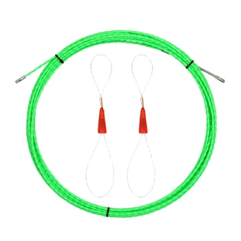 

14mx5mm Fish Tape Wire Puller Through Wall, Electrical Fish Tape Pull Push Kit