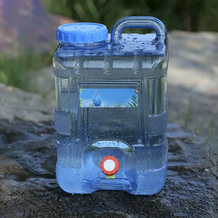 15/20L питьевой воды ведро с краном 15L Пластик Портативный для вторичной переработки контейнер T8