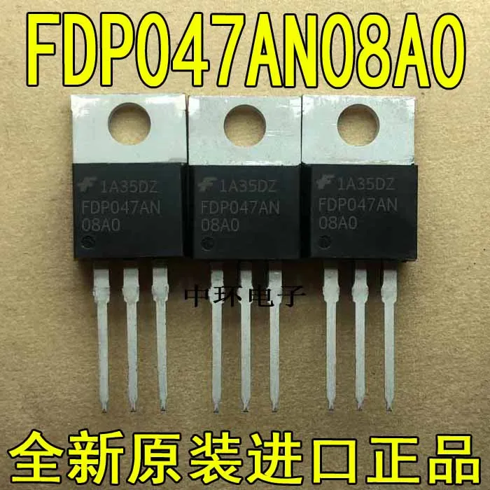 10 шт./лот FDP047AN08AO FDP047AN