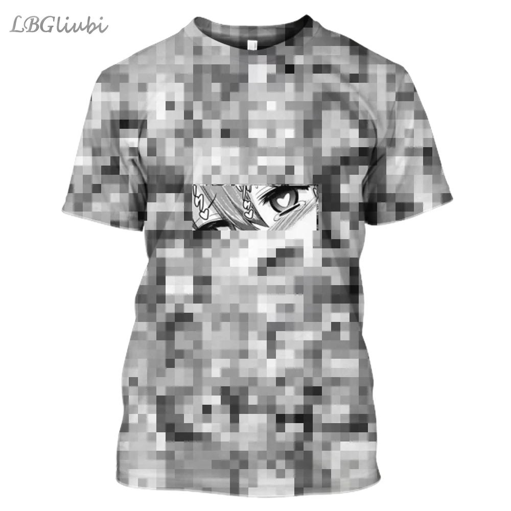 Ahegao 3D принт футболка мужская и женская модная аниме забавная КРАСОТА Румяна