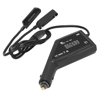 

3 In 1 Car Charger Adapter Battery Remote Controller Charger Fast Charging for FIMI X8 SE DQ-Drop