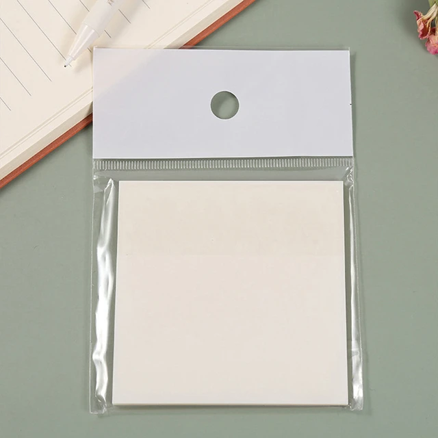 Acheter Notes autocollantes transparentes avec éraflures, papier collant  Simple et de grande valeur, papeterie de bureau pour étudiants