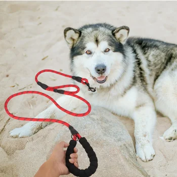 

1Pc Reflective Dog Traction Rope Pet Dog Pull Strap Dog Pulling Rope Pet Supply