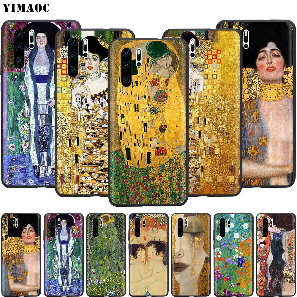 Силиконовый чехол YIMAOC Gustav Klimt для Huawei Mate 10 P8 P9 P10 P20 Lite Pro P Y7 Y9 Smart Mini 2017 2018 | Мобильные