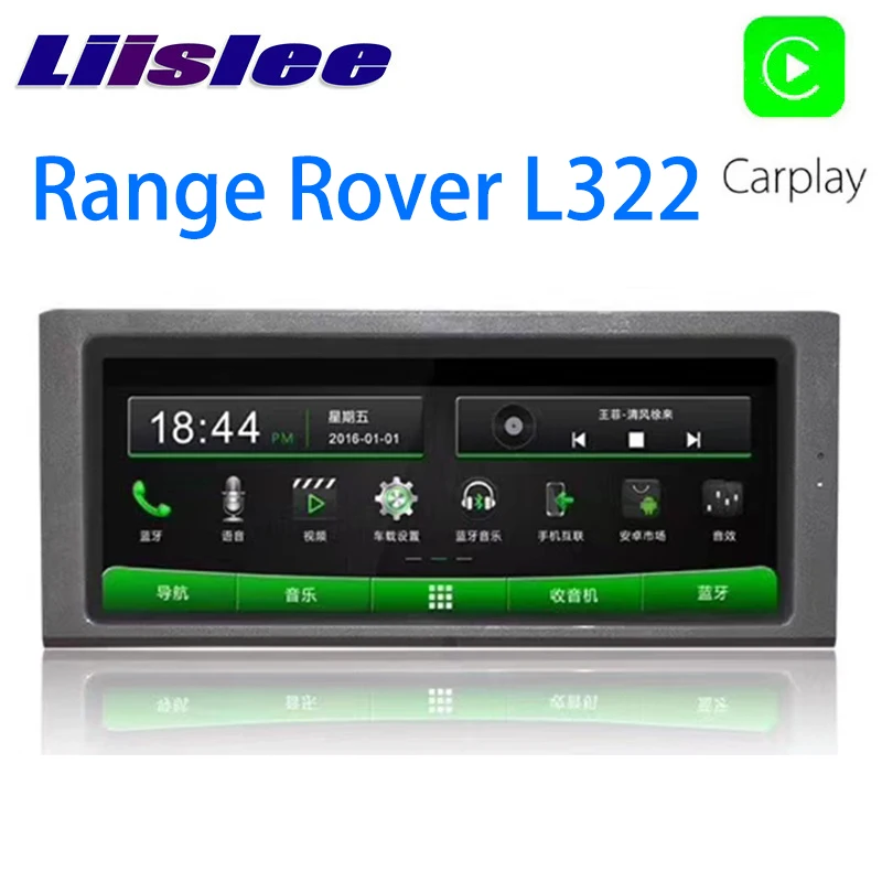LiisLee Car Multimedia GPS Android Audio Radio Stereo For Land Rover Range Rover L322 2002~2012 Original Style Navigation NAVI