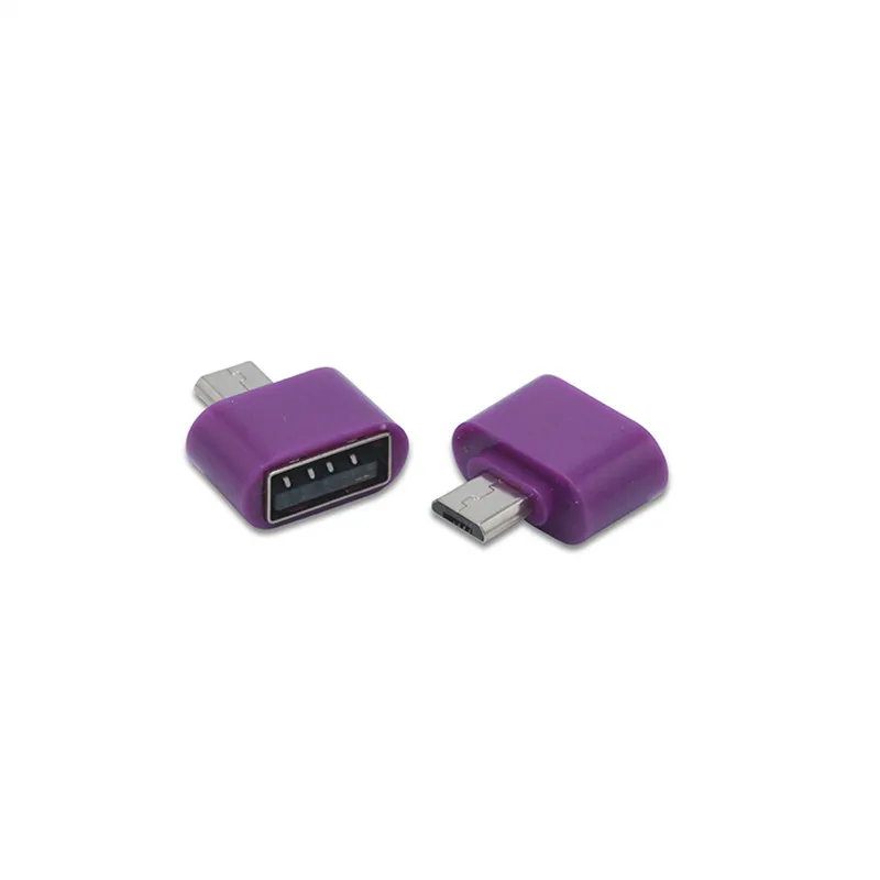Адаптер Micro USB OTG папа 2 0 мама|Переходники и адаптеры| |