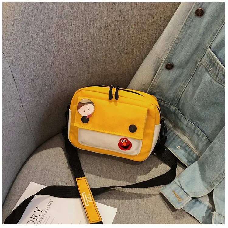 

Canvas Bag Women's 2020 New Style Fashion Korean-style Simple Versatile Shoulder Bag MORI Series Fashion Casual Shoulder