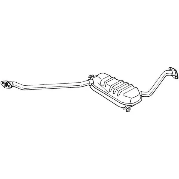 Резонатор SAAB 9000 2.0/2.3 92-97 BOSAL 284-837