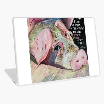 

Pig Laptop skin decal notebook sticker 13 15 15.6 inch laptop skin for lenovo xiaomi air macbook asus 17"13.3" 15.6