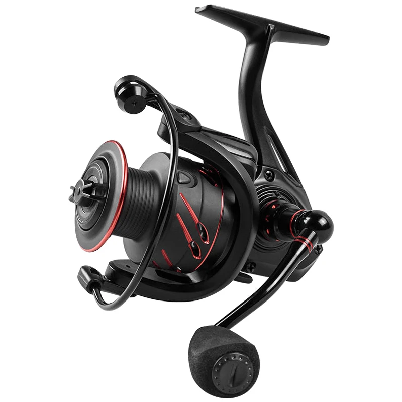 

Fishing Reel Ultra Smooth with 12+1 Ball Bearing Left/Right Interchangeable Metal Handle for Saltwater Freshwater Fishing
