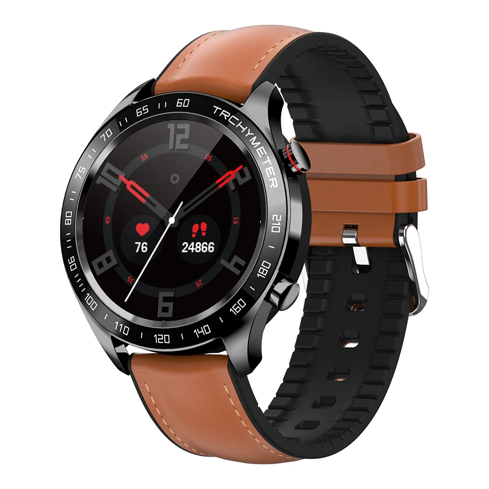 

SMA R5 smart watch men 2020 Full Round Touch Smartwatch with Heart Rate Multi-Sport Mode Menstrual Reminder IP68 Wateproof