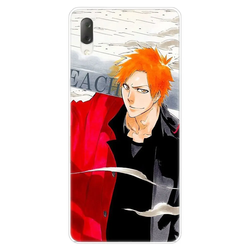 Аниме Bleach Ичиго жесткий чехол для Sony Xperia L1 L2 L3 X XA XA1 XA2 XA3 ультра 10 плюс E5 XZ XZ1 XZ2 компактный XZ3 XZ5 2 20 крышка