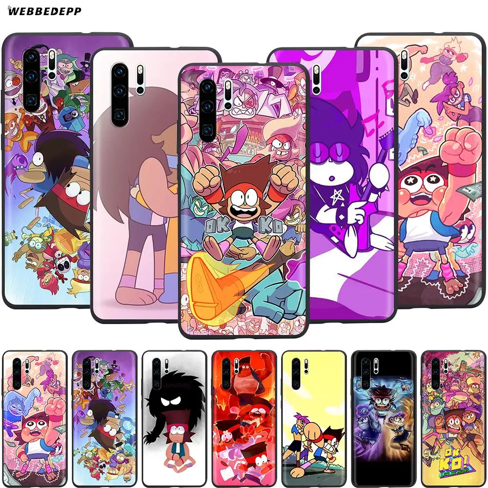 Webbedepp OK KO Let's Be Heroes чехол для Huawei Honor 6A 7A 7C 7X 8 8X 8C 9 9X 10 20 Lite Pro Note View | Мобильные