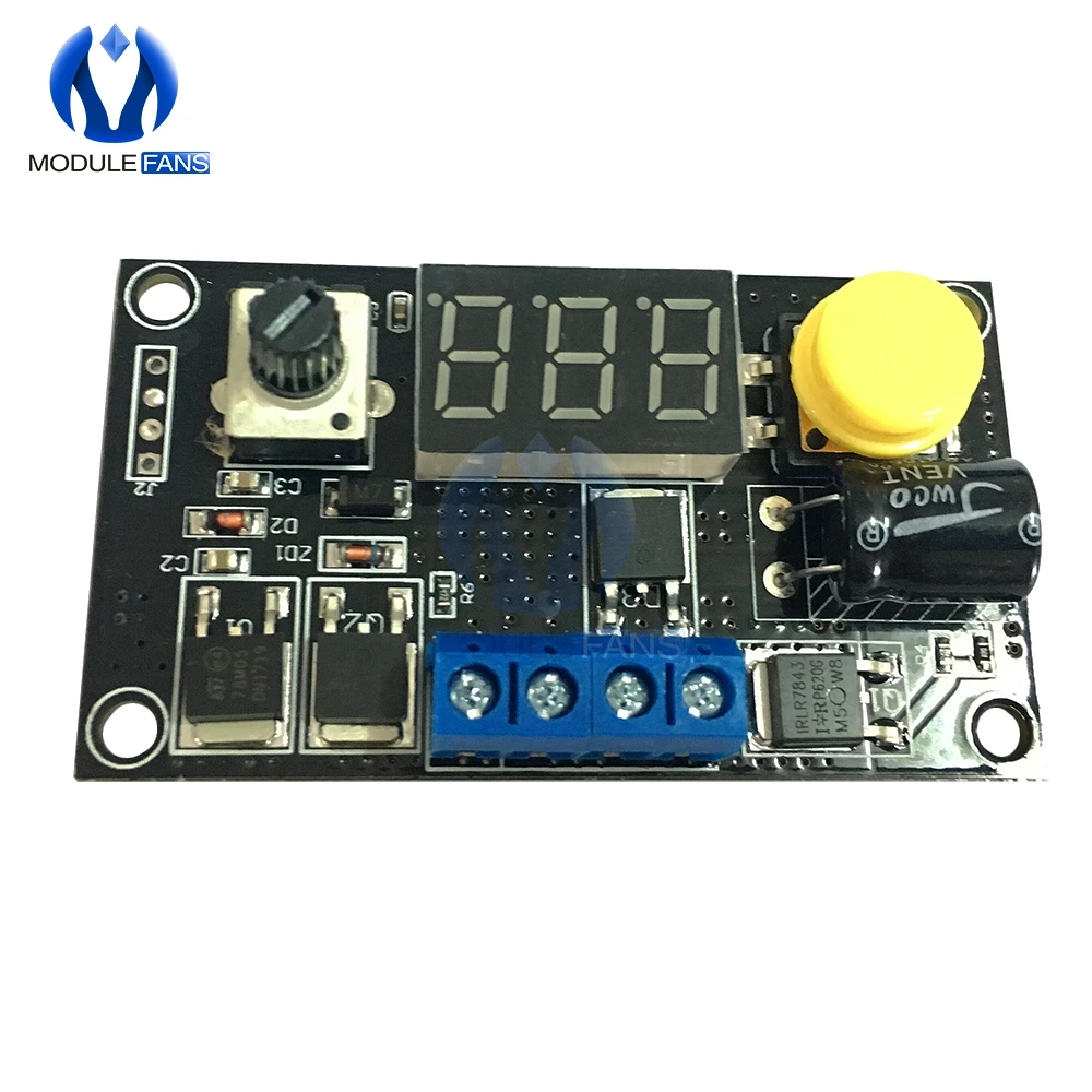 DC 6 V 30 12V 24V 8A LED Регулируемый с цифровым светодиодным дисплеем контроллер скорости