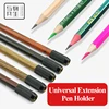 Adjustable Single Head Wooden Pencil Extender Holder 1/3/5pcs High-quality Mahogany Sketch Extension Penholder Rotary Detachable ► Photo 2/6