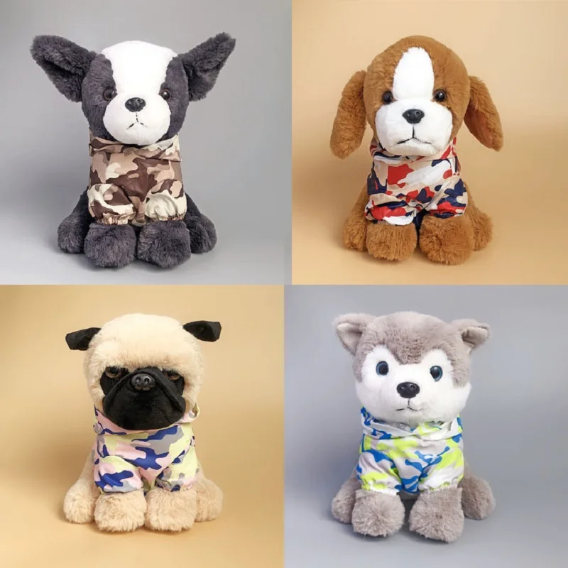 

2020 New Creative Husky Shar Pei Doll Plush Toy Soft Toy Husky Dog Baby Kids Cute Stuffed Doll Gift Children Birthday Toy