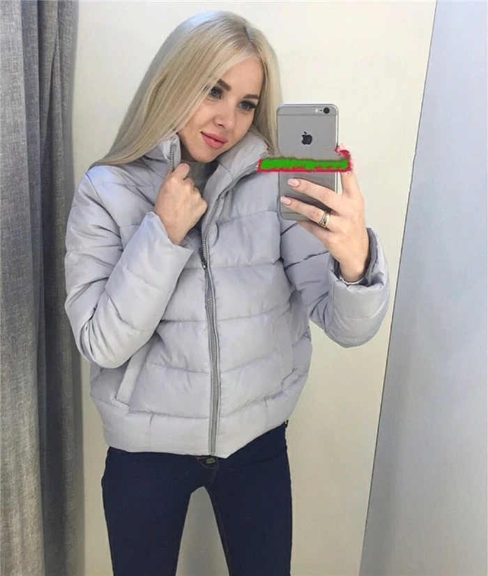 Новая стильная теплая хлопковая стеганая одежда AliExpress EBay