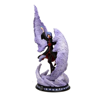 

Naruto Shippuden Clouds Studio Anime Model Toy Akatsuki Konan GK Action Figure 39cm PVC Statue Collectible Figma Doll Decoration