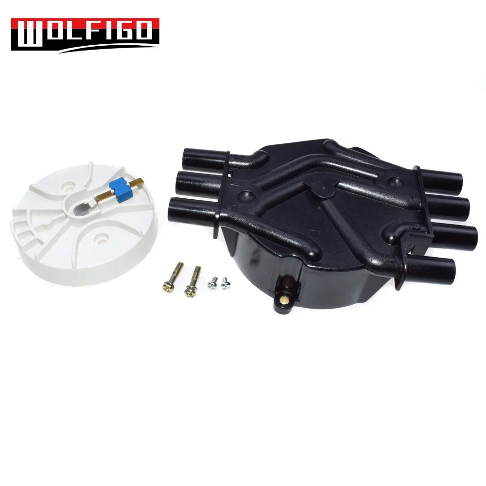 WOLFIGO Ignition Vortec Distributor Cap Rotor For CHEVY 1995-2007 DR474 DC20010 D1079 RD980 New
