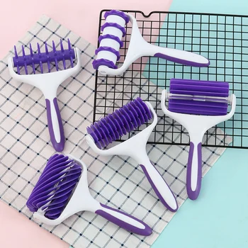 

Baking Tool Roller Lace Suit Wheel Cutter Cake Sugar Tool Biscuit Cutting Embossing Die Kitchenware JCFMJ114