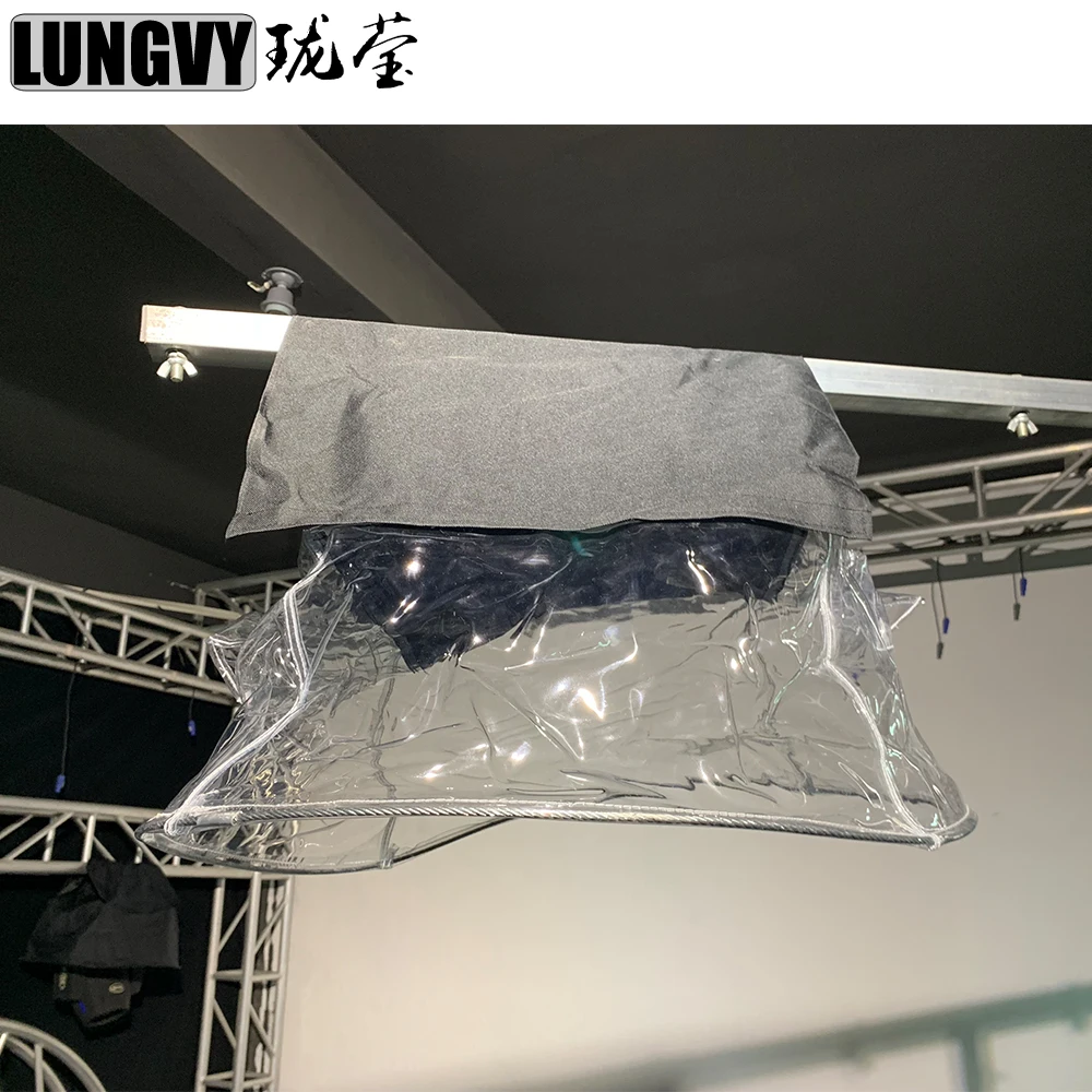 

Free Shipping Stage Light Protect Crystal Rain Cover Waterproof Raincoat Snow Coat For 5R 7R 15R Beam Moving Head Light Outdoor Show